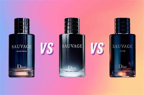 dior sauvage vs dior sauvage eau de parfum|which Dior Sauvage is best.